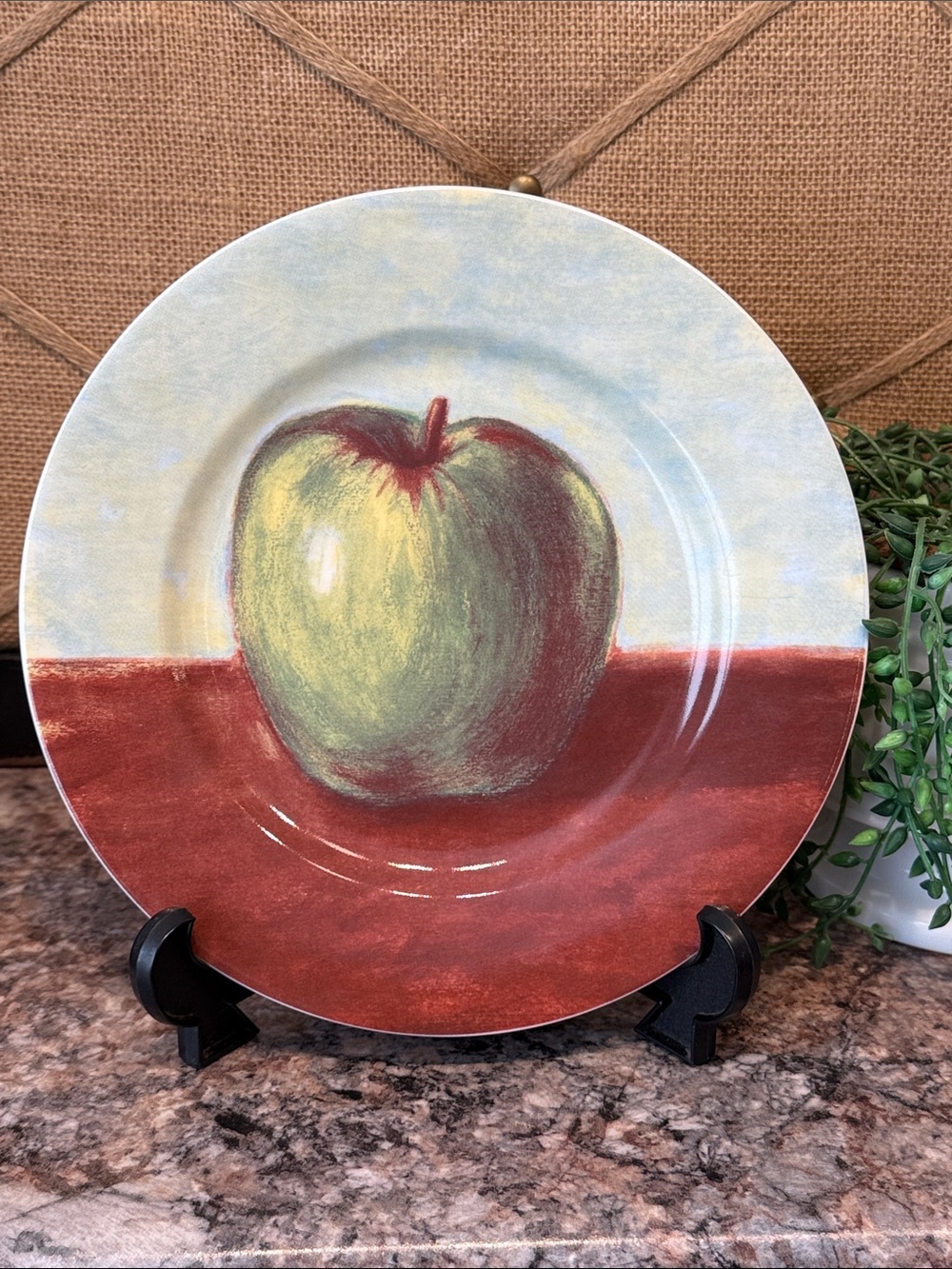 The Cellar Decorative Apple Plate
